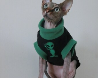 Vêtements exotiques pour un Sphynx chat HOTSPHYNX chat nu animaux vêtements d\u0027hiver, costume